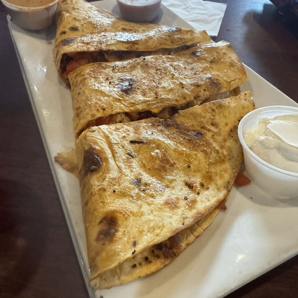 Ichabod’s Grille - Chicken Quesadillas-enough for my mom and I to share. - Sports Bars Near Me - Topeka, Kansas
