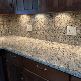 Granite kitchen counter