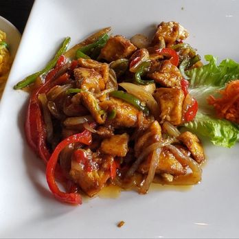 Old Saigon Cafe - Just ok. Big plate,  small portion - Vietnamese Near Me - Houston, Texas