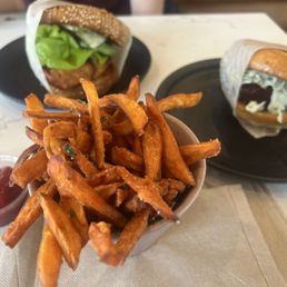 Spicy Fried Chicken Sandwiches for 4
