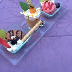 Leuenberger Restaurant National  - If you have some air left in your stomach after the cordonbleu, try the trilogy of desserts, they are varying from time to time.
