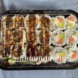 Lover's Sushi & Hibachi - Philadelphia Roll Maki Lunch with Any 3 Rolls Salmon Skin Roll Crab Tempura Roll
