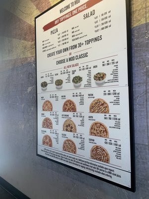 Menu photo 1 MOD Pizza Tucson, AZ Menu photo 1 MOD Pizza Tucson, AZ