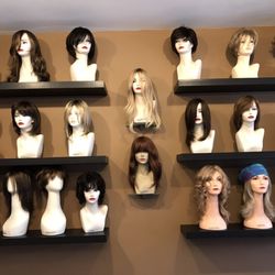 A House of Wigs - Some of our wigs!