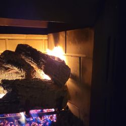 Atlanta Chimney Doctor - Right side fireplace panel was already installed correctly when the house was built.