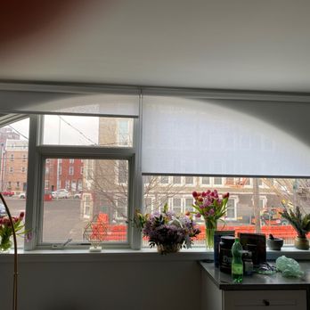 Blinds Brothers - Blinds installed on unique arch window - Shades & Blinds Near Me Blinds Brothers - Blinds installed on unique arch window - Shades & Blinds Near Me