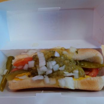 Wienerschnitzel - The Chicago dog - Hot Dogs Near Me - Midland, Texas Wienerschnitzel - The Chicago dog - Hot Dogs Near Me - Midland, Texas