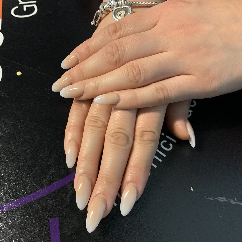 Kenny's Nail Center - Ombré acrylic almond nails - Nail Salons Near Me - Pittsburgh, Pennsylvania Kenny's Nail Center - Ombré acrylic almond nails - Nail Salons Near Me - Pittsburgh, Pennsylvania