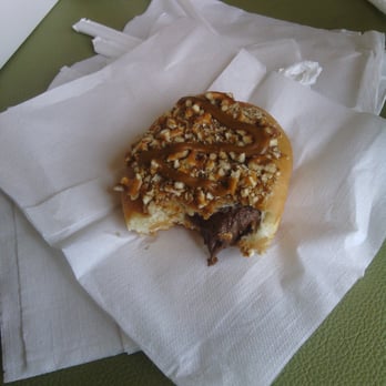 Krispy Kreme - Caramel Chocolate Pretzel Doughnut - Coffee & Tea Near Me - Jacksonville, Florida Krispy Kreme - Caramel Chocolate Pretzel Doughnut - Coffee & Tea Near Me - Jacksonville, Florida