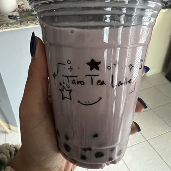 Boba Latte - Frisco - Taro Tea Latte - Coffee & Tea Near Me - Frisco, Texas