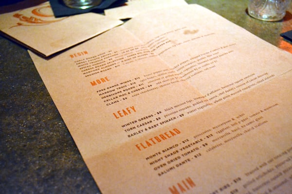 Menu photo 8 The Cellar San Clemente, CA
