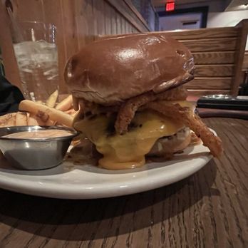Outback Steakhouse - THE BLOOMIN' BURGER - Steakhouses Near Me - Laughlin, Nevada Outback Steakhouse - THE BLOOMIN' BURGER - Steakhouses Near Me - Laughlin, Nevada