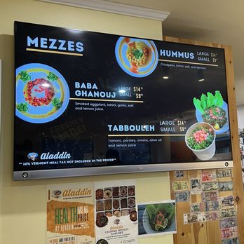 Aladdin - 11/24/24 - Falafel Near Me - Stowe, Vermont