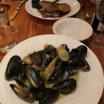Passionfish - Duck Confit and Saltspring Island Mussels - Seafood Near Me - Pacific Grove, California Passionfish - Duck Confit and Saltspring Island Mussels - Seafood Near Me - Pacific Grove, California