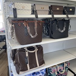 Handbags in a pharmacy? Yes!