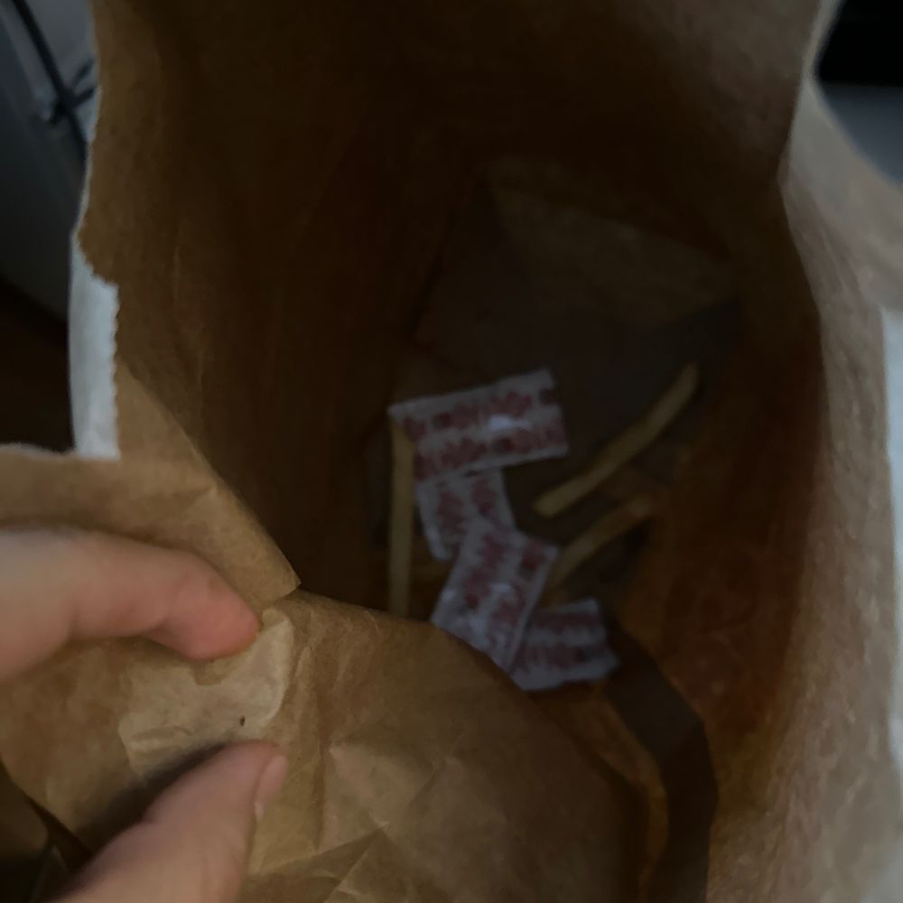 Burger King - the inside of a brown paper bag - Burgers Near Me - Elmsford, New York