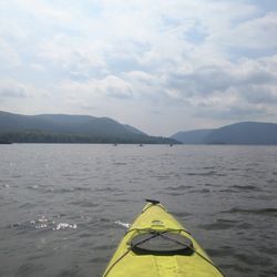Hudson River Expeditions - View facing south on the Hudson