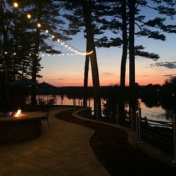 High Point Golf Club - Patio at Sunset
