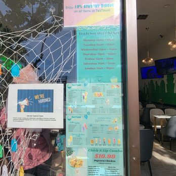Tea Town - Menu and rating - Bubble Tea Near Me - San Diego, California