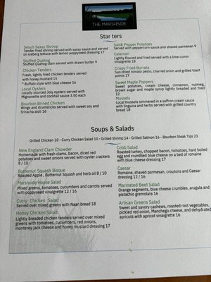 Menu photo 3 Marshside Restaurant East Dennis, MA