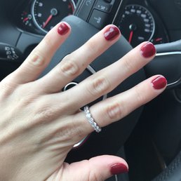 Gel manicure. Gel manicure.