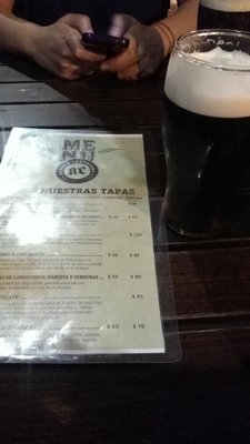 Menu photo 1 Bodega Cervecera Buenos Aires, C