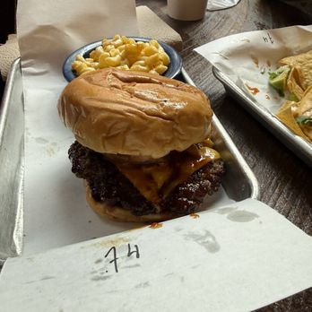 Martin's Bar-B-Que Joint - Brisket Burger with Mac & Cheese - Barbeque Near Me - Nashville, Tennessee Martin's Bar-B-Que Joint - Brisket Burger with Mac & Cheese - Barbeque Near Me - Nashville, Tennessee