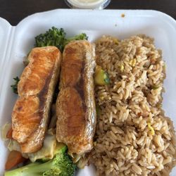 Seafood & Hibachi Restaurant - 4. Hibachi Salmon $10