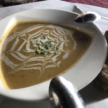 Asylum Restaurant - Butternut squash soup. Yum! - American Near Me - Jerome, Arizona Asylum Restaurant - Butternut squash soup. Yum! - American Near Me - Jerome, Arizona