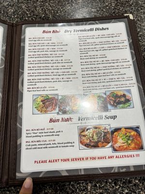 Menu photo 3 Com Tam Dao Vien Westminster, CA
