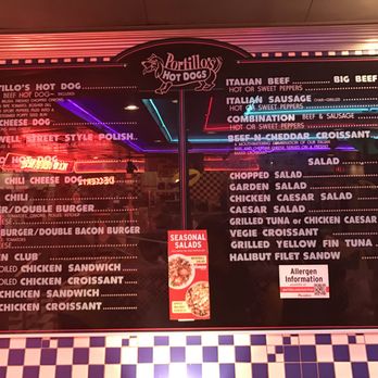 Portillo's Rolling Meadows - You'll spend some time in front of the menu deciding what to get. - Hot Dogs Near Me - Rolling Meadows, Illinois