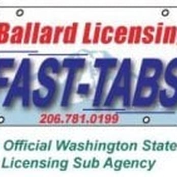 Ballard Licensing - Registration Services Near Me - Seattle, Washington Ballard Licensing - Registration Services Near Me - Seattle, Washington
