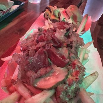 Burger 3000 - Chopped Cheese Fries with Beef Bacon - Burgers Near Me - Chatsworth, California