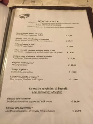 Menu photo 5 L'eccellenza Rome, RM