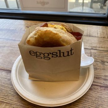 Eggslut - bacon, sausage and egg - New American Near Me - Glendale, California Eggslut - bacon, sausage and egg - New American Near Me - Glendale, California