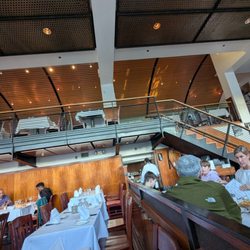 Lauriol Plaza - View from inside dining area