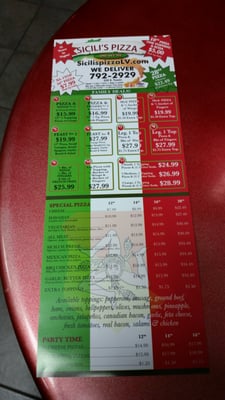 Menu photo 4 Sicili's Pizza Las Vegas, NV Menu photo 4 Sicili's Pizza Las Vegas, NV