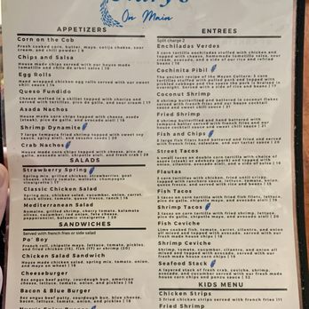 Nury's On Main - Menu Dec 2024 - Seafood Near Me - Fredericksburg, Texas Nury's On Main - Menu Dec 2024 - Seafood Near Me - Fredericksburg, Texas