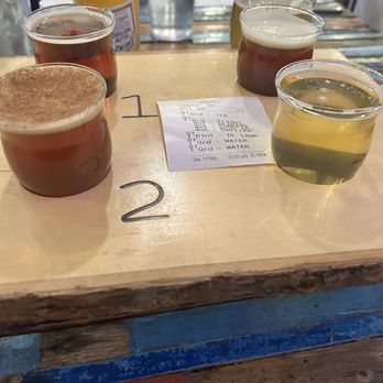 BearWaters Brewing Company - Beer Flight! - Thai Near Me - Maggie Valley, North Carolina BearWaters Brewing Company - Beer Flight! - Thai Near Me - Maggie Valley, North Carolina