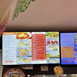 Dos Pueblitos Restaurant - Current menu as of Dec 2024