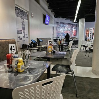 Red Line Club - Tables and chairs waiting for patrons. - Sports Bars Near Me - Charlotte, North Carolina Red Line Club - Tables and chairs waiting for patrons. - Sports Bars Near Me - Charlotte, North Carolina
