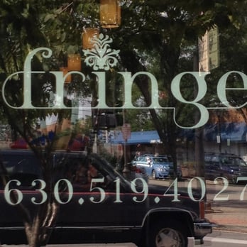 Fringe Salon Experience - The front door at Fringe.  They are waiting for you just on the other side! - Hair Salons Near Me - Lombard, Illinois