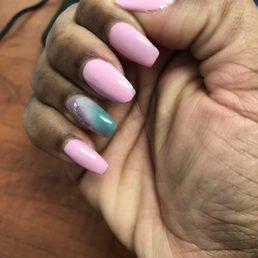 Got my nails done on Thur May 10th and these are my nails on Mon May 14th. Absolutely ridiculous. Waste of money and never returning! Got my nails done on Thur May 10th and these are my nails on Mon May 14th. Absolutely ridiculous. Waste of money and never returning!