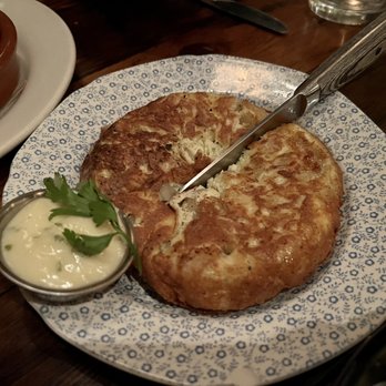 Lil Ba-Ba-Reeba! - Warm Potato & Onion Omelette - Seafood Near Me - Chicago, Illinois Lil Ba-Ba-Reeba! - Warm Potato & Onion Omelette - Seafood Near Me - Chicago, Illinois