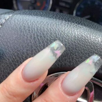 Vegas Nails - This is what she got. The colors are not even the same - Nail Salons Near Me - Chicago, Illinois