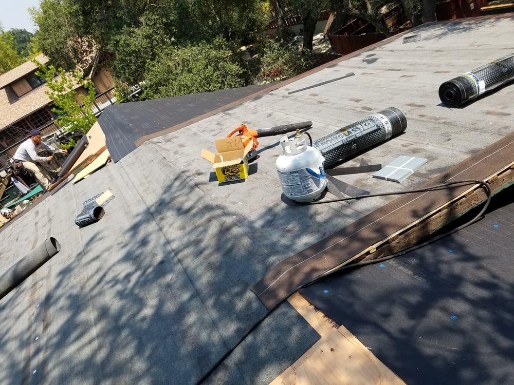 Slide of G R Roofing