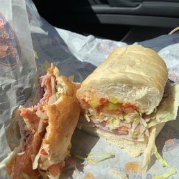 Still in lot with my sub. #13 The Original Italian on white.
