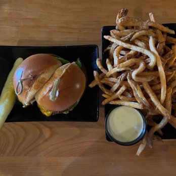 The Tiny Pony - tiny pony burger ($15) + tiny pony fries ($8) - Bars Near Me - Yucca Valley, California The Tiny Pony - tiny pony burger ($15) + tiny pony fries ($8) - Bars Near Me - Yucca Valley, California