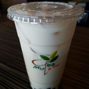 My Tea - Green tea with boba and lychee - Bubble Tea Near Me - Phoenix, Arizona