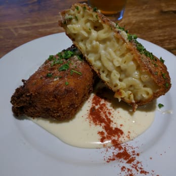 Picasso's - Fried mac & cheese, their signature appetizer. - Pizza Near Me - Jacksonville, Florida Picasso's - Fried mac & cheese, their signature appetizer. - Pizza Near Me - Jacksonville, Florida